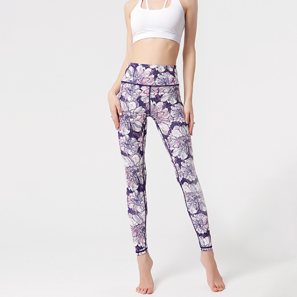 Sultyra British Garden Clematis Leggings