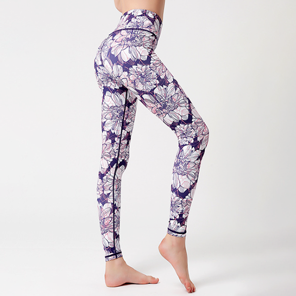 Sultyra British Garden Clematis Leggings