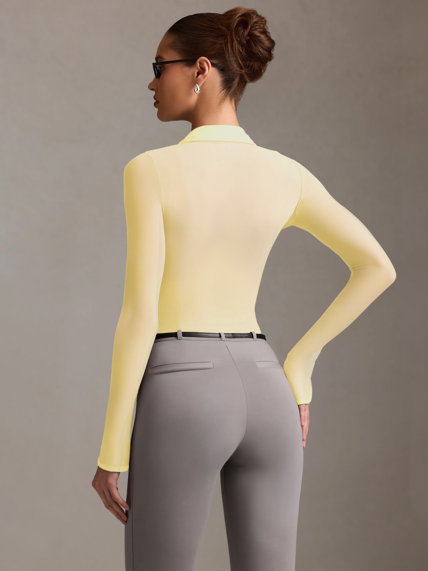 Sultyra Mesh See-through Cardigan Slim