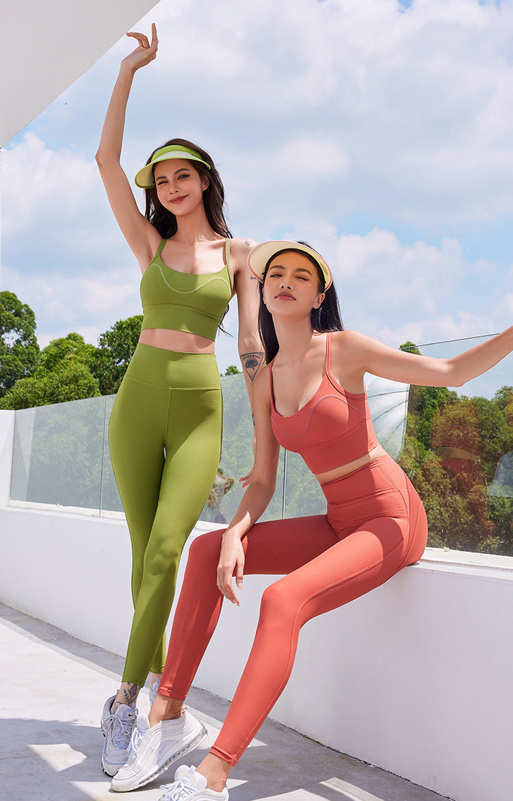 Sultyra High Intensity Gathered Beauty Back Yoga Wear