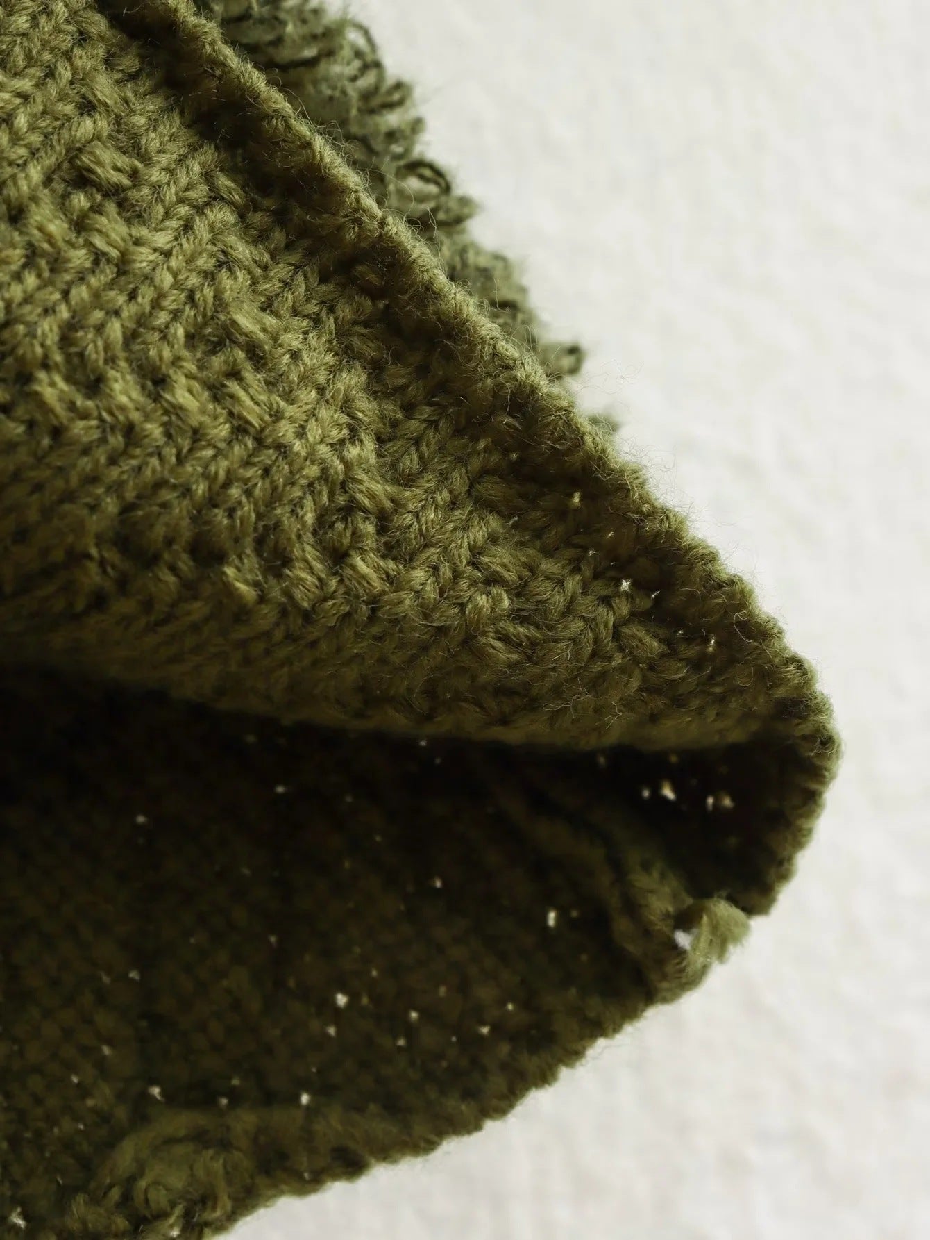 Cross-Border2023European and American Autumn Winter New Women's Solid Color Little Chanel Style Knitted Cardigan Short Woolen Coat B62822