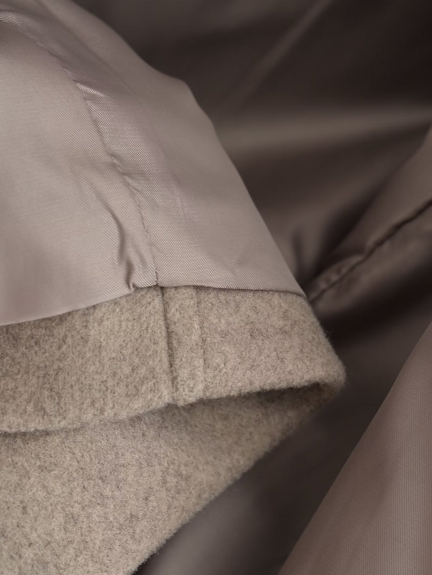 Wholesale Amazon Women's Clothing Autumn Winter New Fashionable Loose Fit V Double-breasted Woolen Coat C91695