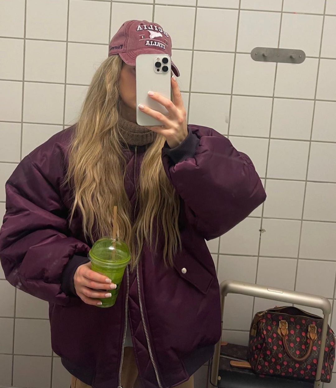 Women's Clothing Wholesale Cross-Border2025Winter European and American Style Baseball Jacket Loose Cotton Coat Women's Outerwear A19518European and American Style