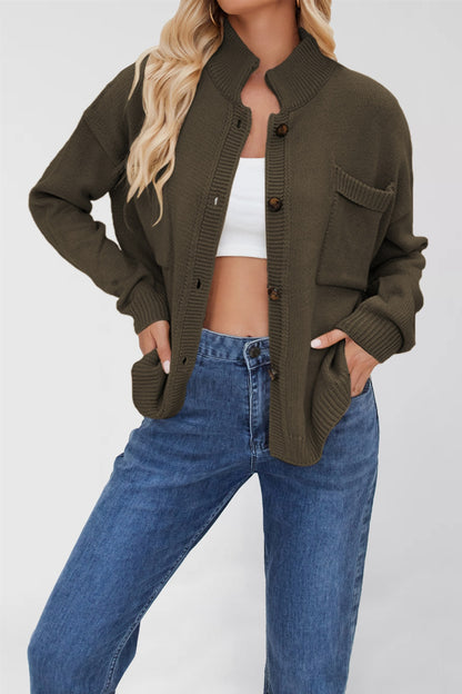 Sultyra Stand Collar Sweater