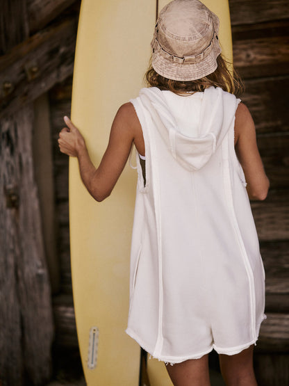 Sultyra half-zip sports jumpsuit