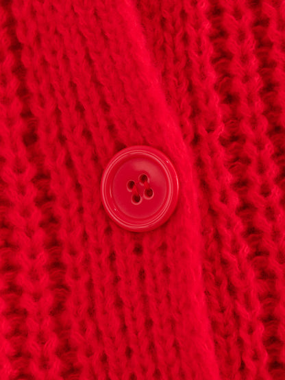 Cross-border women's clothing Y2K European and American Style2024Autumn New Solid Color Cardigan Long Sleeve Knitted Sweater Jacket for Women B66021