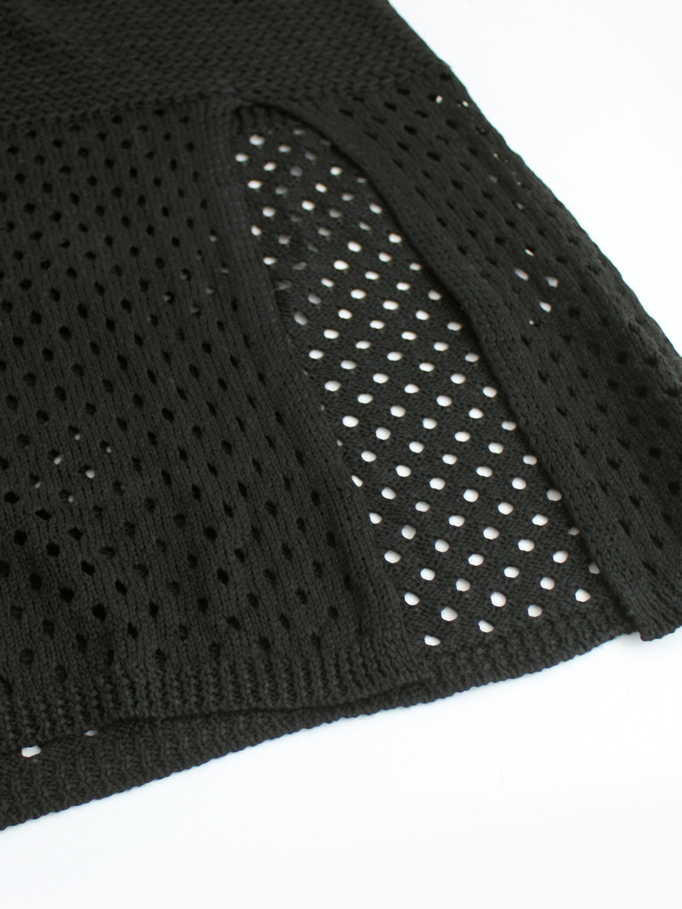 Foreign Trade Cross-Border European and American Amazon Source Manufacturer Knitted Long Hollow Strap Slit Dress for Summer