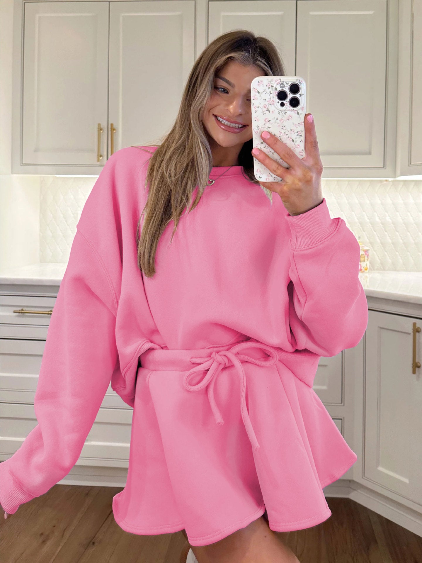 Sultyra Ballet Style High Waist Tie Half Skirt Set