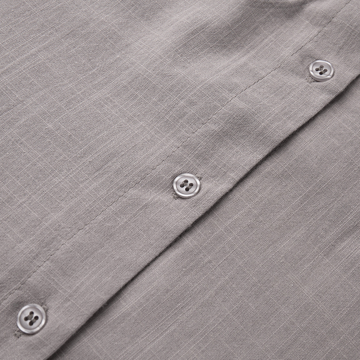 Cross-border pure cotton cardigan long sleeve shorts set2025Spring and summer outerwear simple solid color European and American style casual suit for women