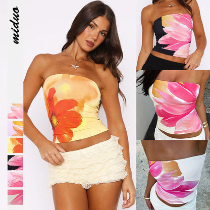Sultyra Digital Print Tube Top