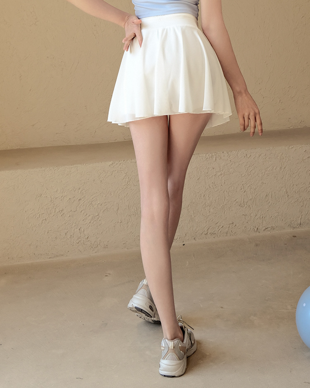 Sultyra Flared short skirt yoga leggings