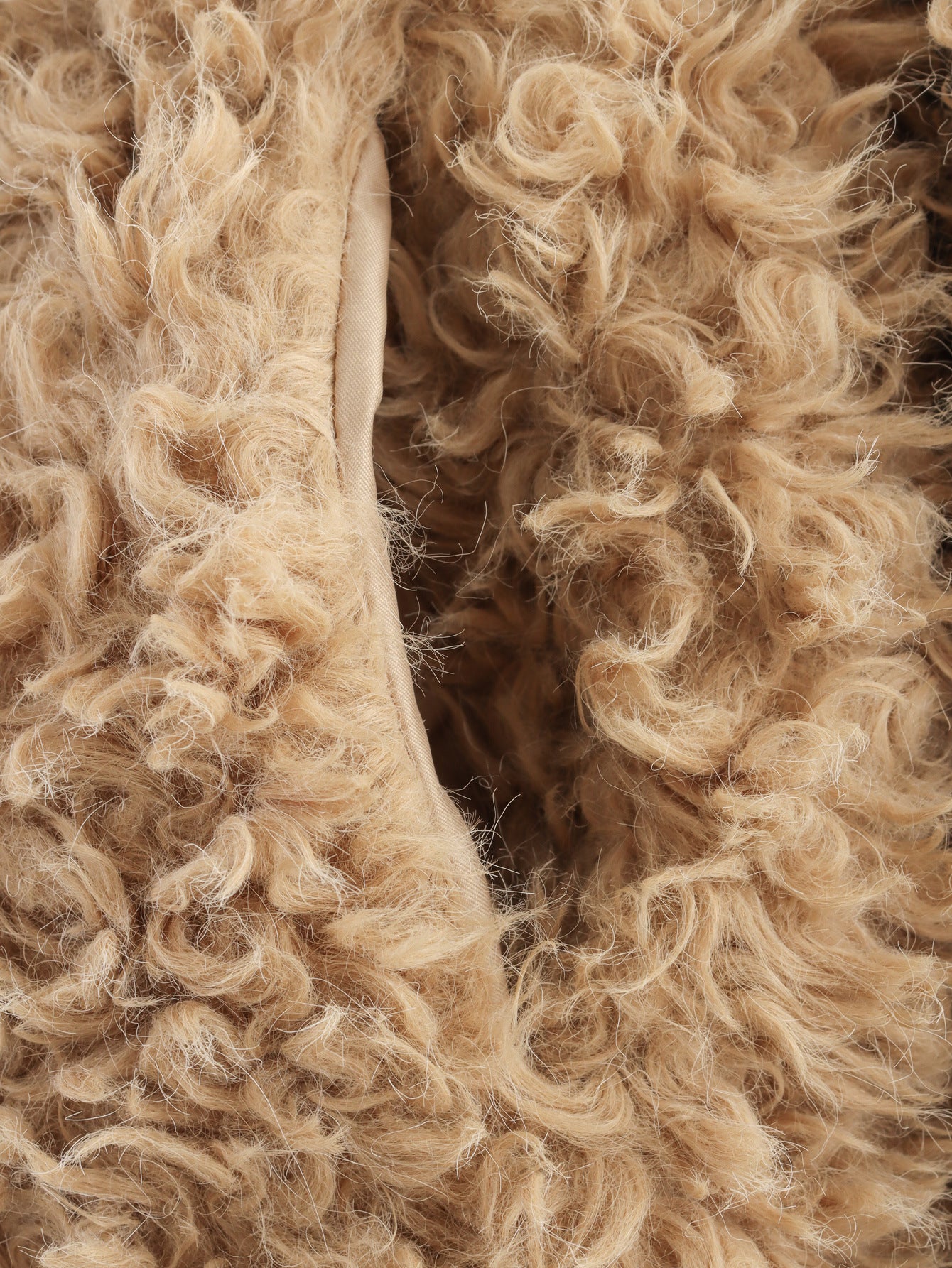 Cross-Border Foreign Trade Women's Clothing2025Winter European and American Style Turn-Down Collar Long Sleeve Single-Breasted Faux Fur Coat for Women A15076