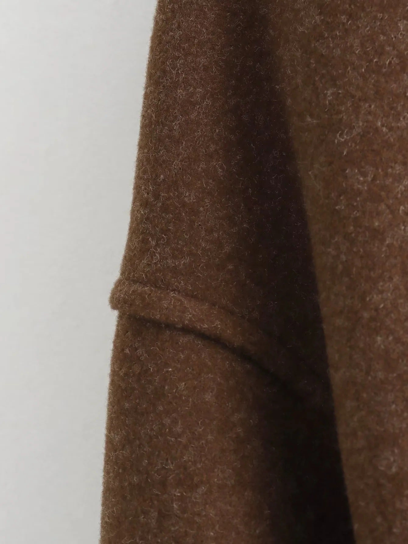 Europe and America2024Spring and Autumn Sports Jacket Stand Collar Loose Long Sleeve Women's Woolen Jacket Coat B88688