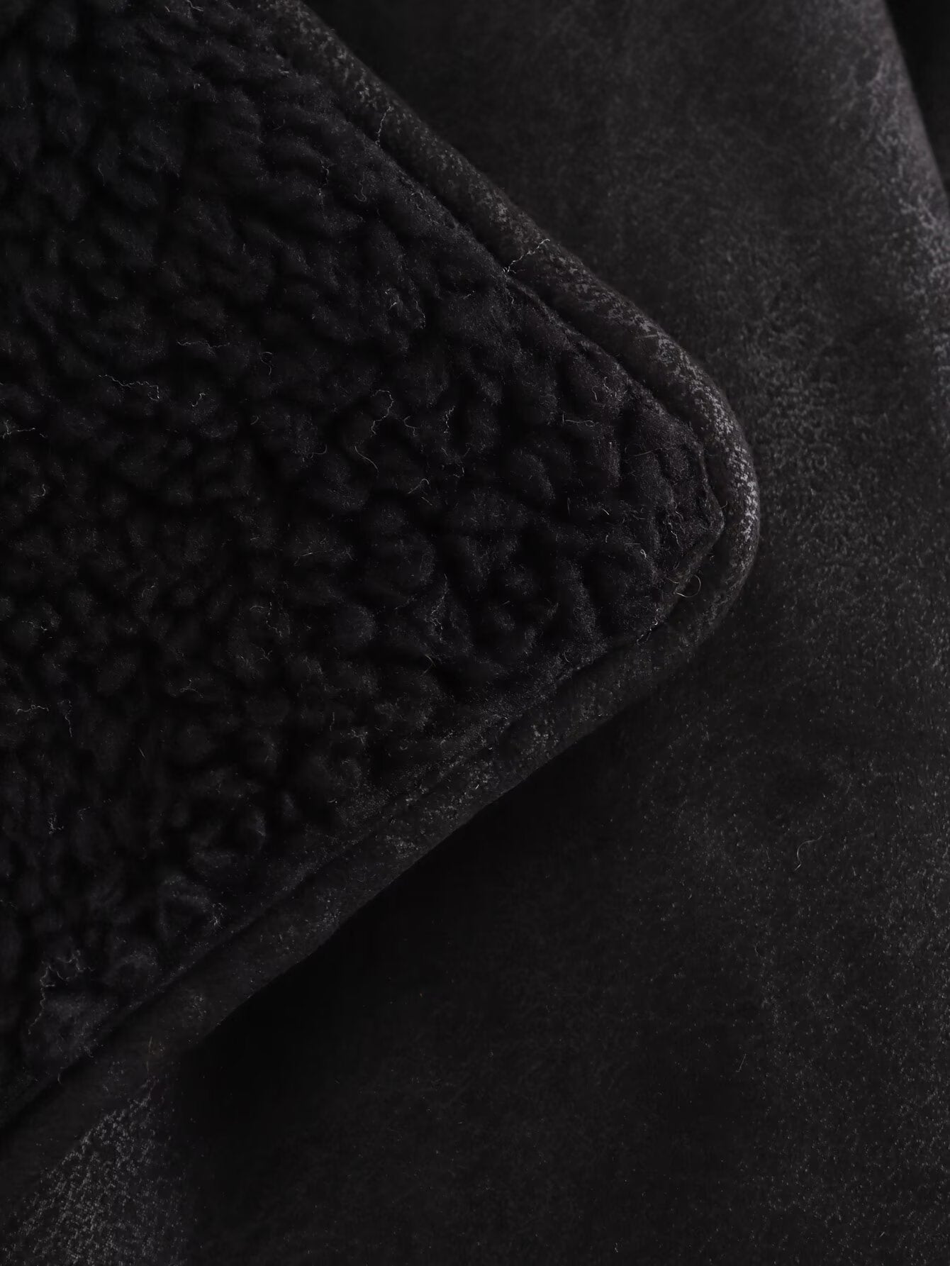 2024Autumn Fashion Turn-Down Collar Three-Color Fur Integrated Long-Sleeve Jacket Coat Cross-Border Amazon Women's Clothing B88788