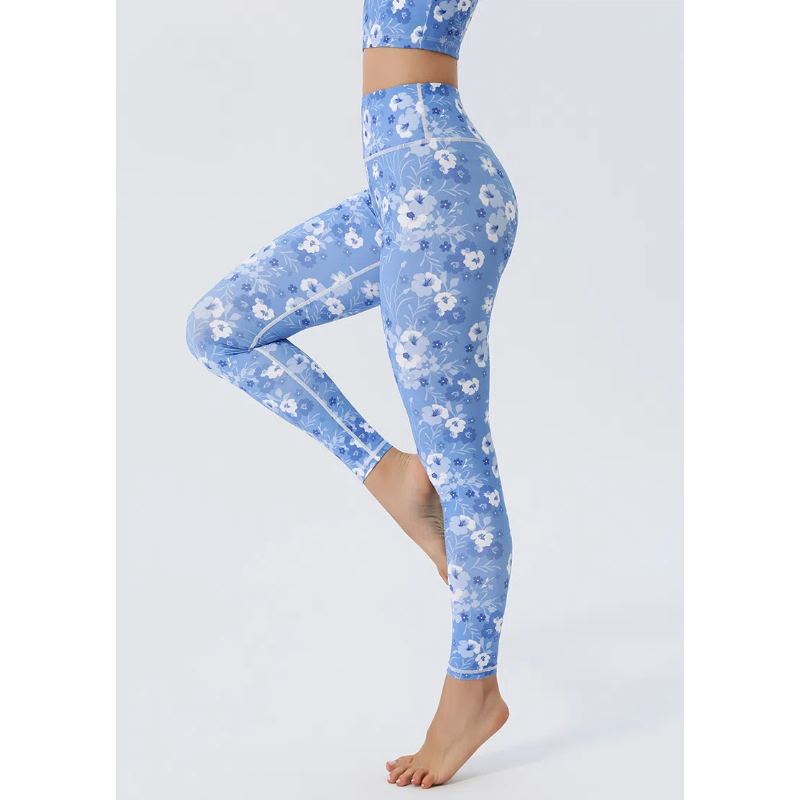 Sultyra Printed Yoga Outfit Set Botanical Sets