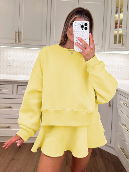 Sultyra Ballet Style High Waist Tie Half Skirt Set