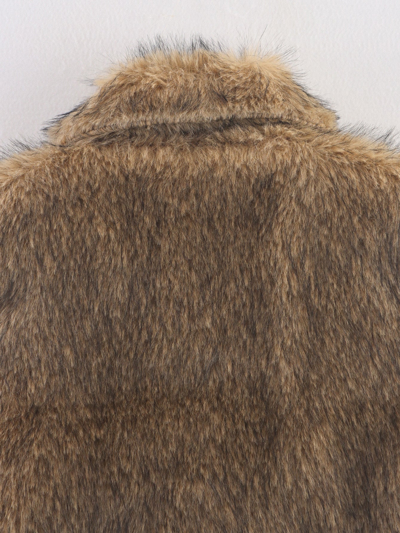 Cross-border women's clothing2025Autumn New Casual Street Fashion Vest Faux Fur Top