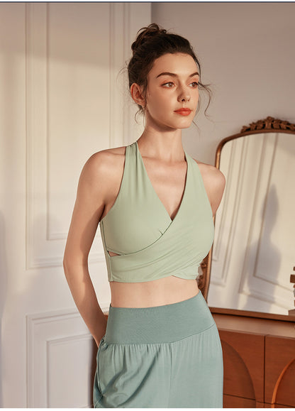 Sultyra V Yoga Top Bra