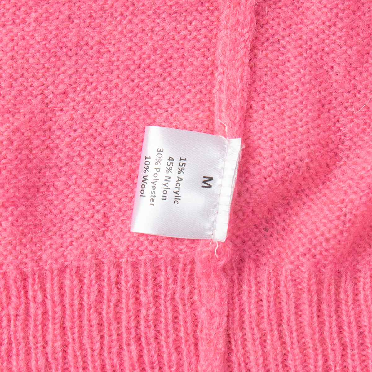 Candy Color Knitted Cardigan Women's European and American2025Autumn and Winter Mohair Solid Color Cardigan Macaron Color Sweater Cardigan for Women