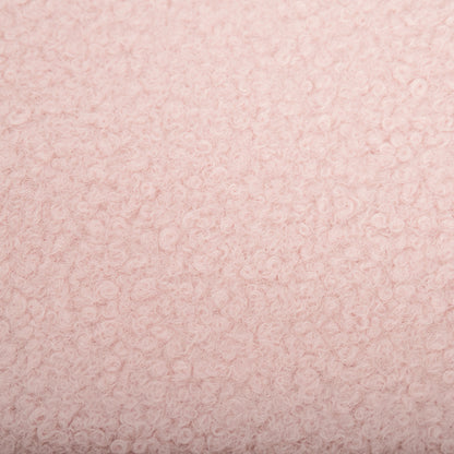 Cross-border Pink Jacket Europe and America2025Winter New Style Elegant Casual Stand Collar Drop Shoulder Short Furry Coat