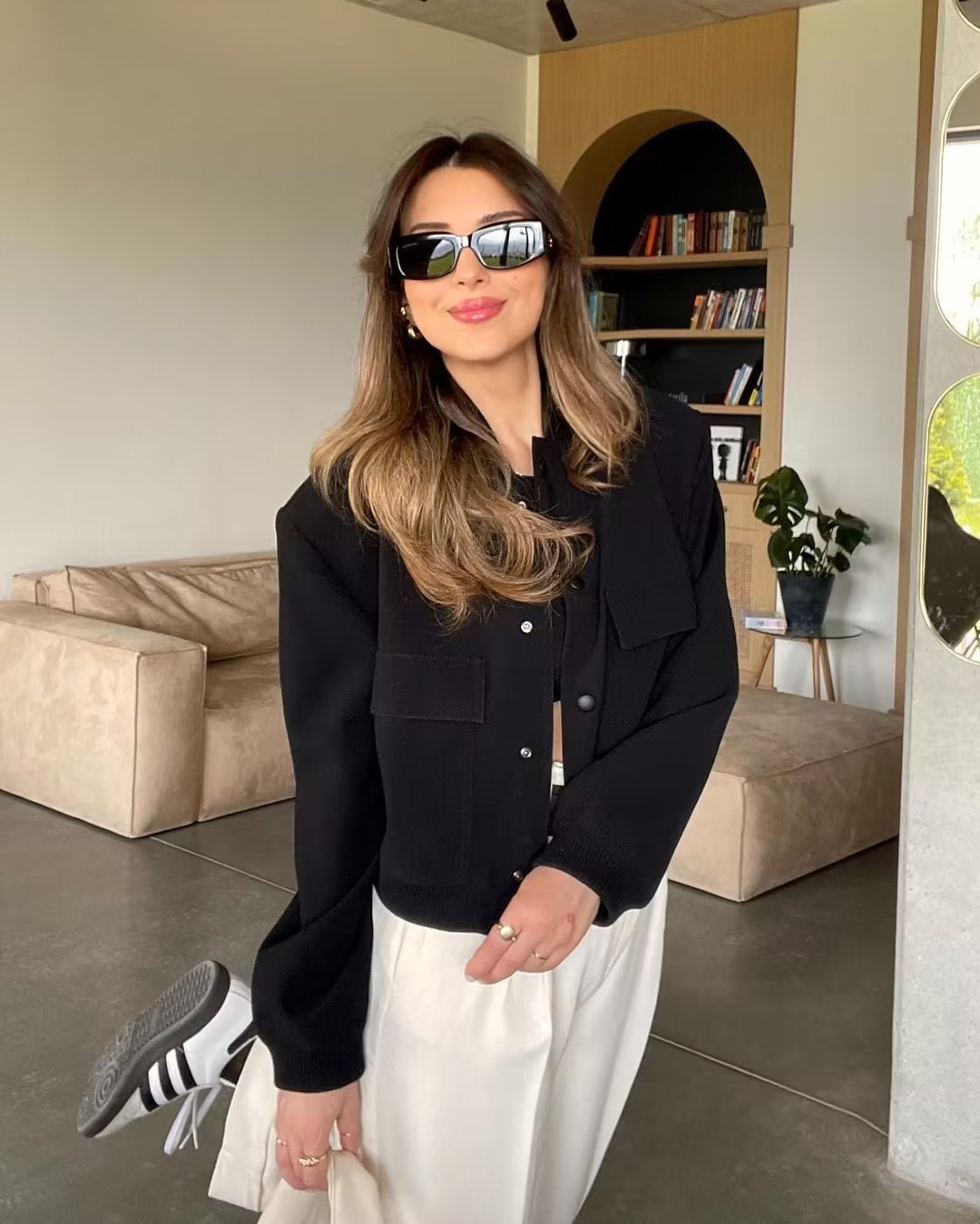 11Color Amazon Cross-Border2025Spring and Autumn New European and American Style Stand Collar Large Pocket Women's Jacket Coat A19621