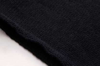 Cross-border Wholesale European and American Women's Clothing2024New Spring and Autumn Season Elegant Round Neck Simple Style Thin Knitted Sweater A34318