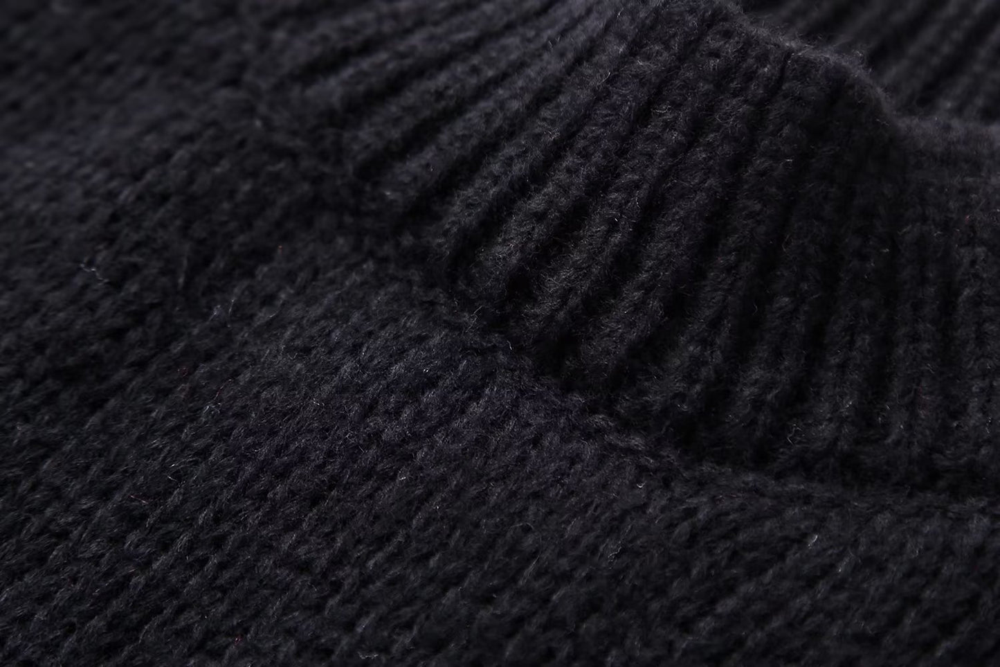 Cross-border Wholesale European and American Women's Clothing2024New Spring and Autumn Season Elegant Round Neck Simple Style Thin Knitted Sweater A34318