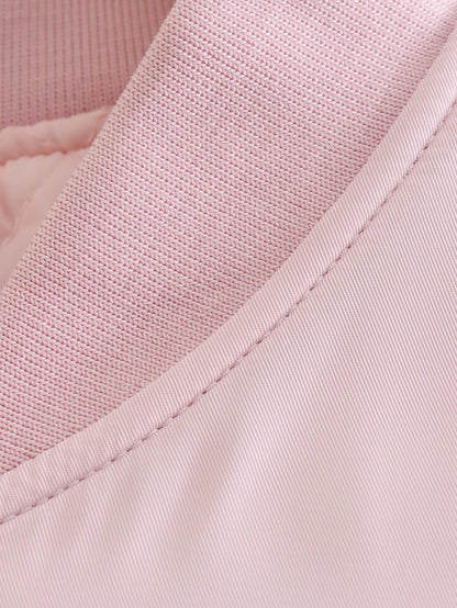 Women's Clothing Wholesale Cross-Border2025Winter European and American Style Baseball Jacket Loose Cotton Coat Women's Outerwear A19518European and American Style