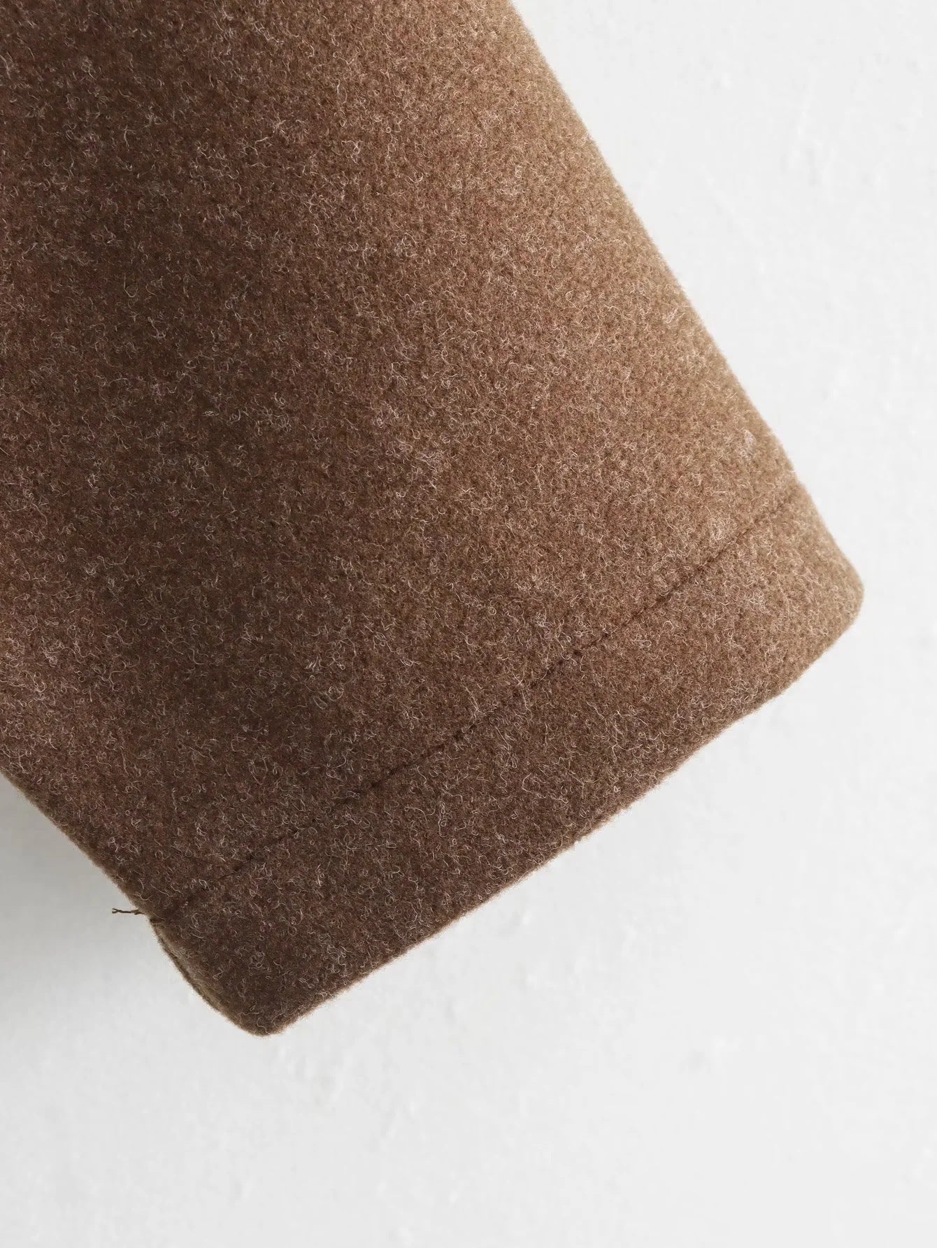 Europe and America2024Spring and Autumn Sports Jacket Stand Collar Loose Long Sleeve Women's Woolen Jacket Coat B88688