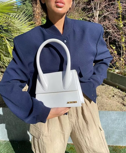 11Color Amazon Cross-Border2025Spring and Autumn New European and American Style Stand Collar Large Pocket Women's Jacket Coat A19621