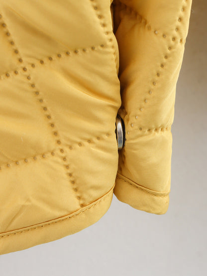 Cross-Border Foreign Trade Women's Clothing2025Winter European and American Style Round Neck Long Sleeve Single-Breasted Plaid Cotton Coat for Women A15064