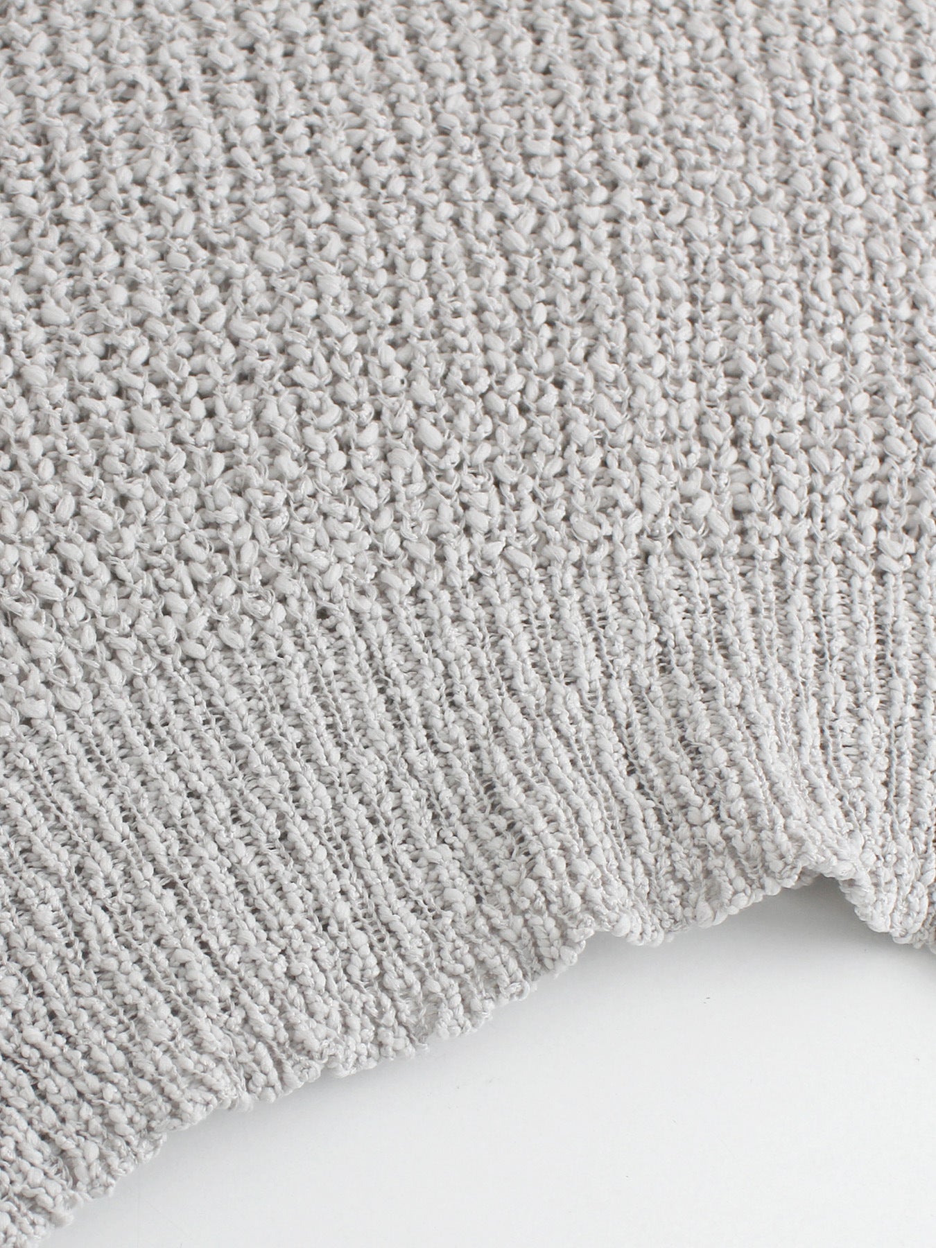 Foreign Trade Cross-Border European and American Amazon Source Manufacturer Large V Collar Hollow Pullover Knit Sweater Long Sleeve Solid Color Spring Autumn