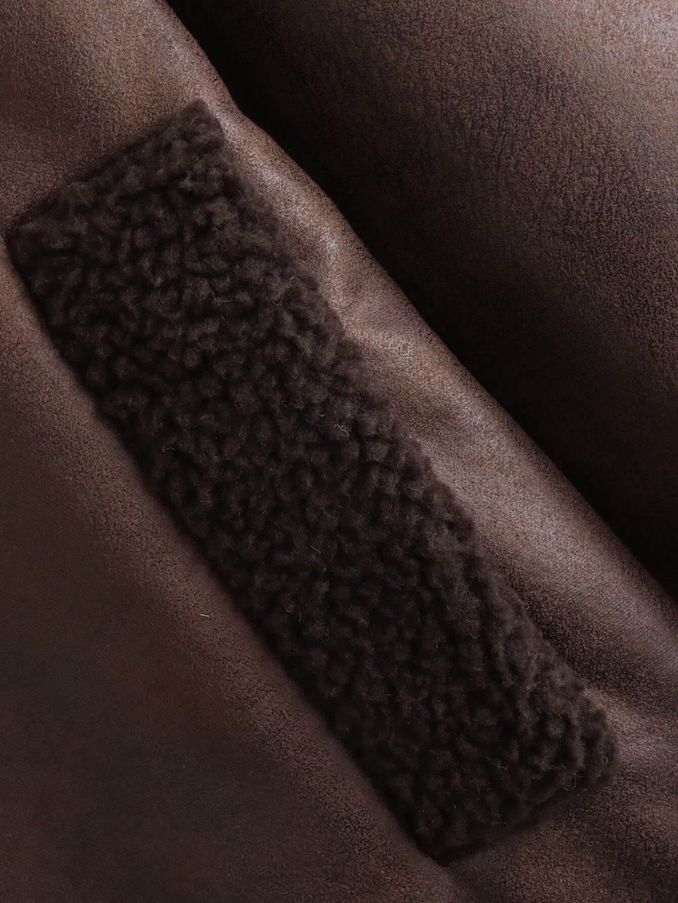 Foreign Trade Women's Clothing Wholesale2025Spring and Autumn New Casual Leather and Fur Integrated Double-Sided Jacket with Turn-Down Collar B88681