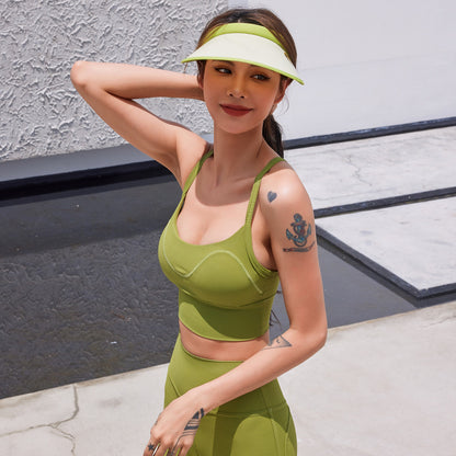 Sultyra High Intensity Gathered Beauty Back Yoga Wear