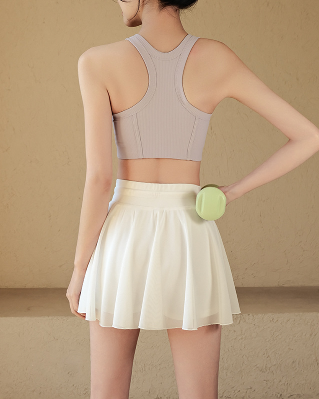 Sultyra Flared short skirt yoga leggings