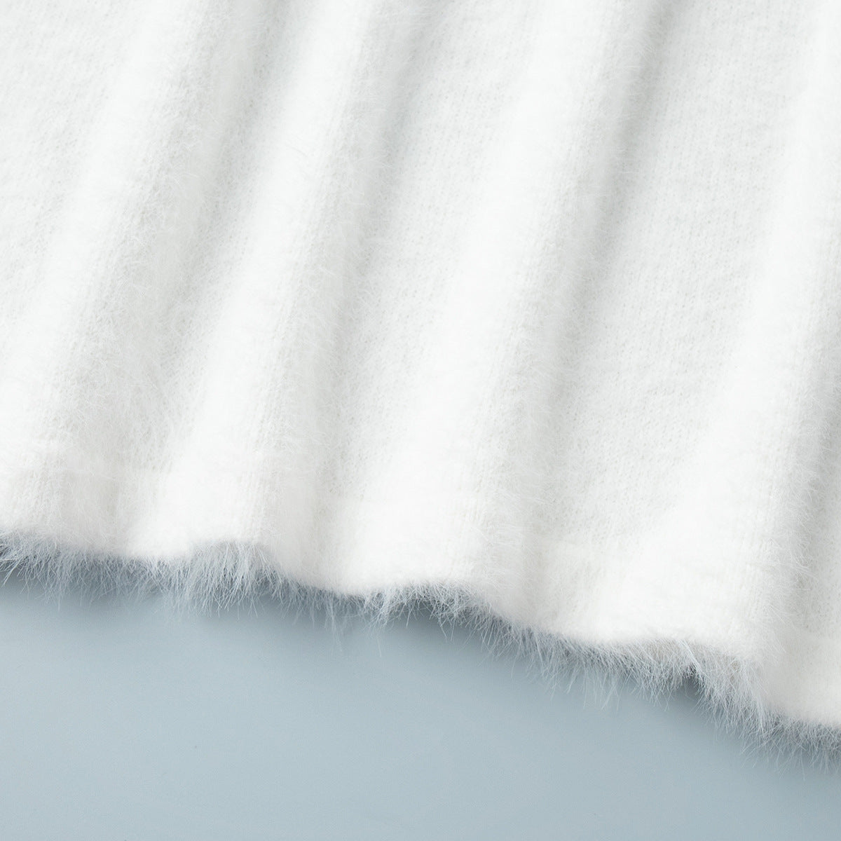 Cross-border Plush Long Sleeve Half-length Dress Set European and American Style2025Autumn and Winter New Single-Breasted Cardigan and Skirt Set