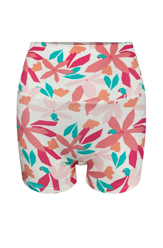 Sultyra Hip Lift Printed Sports Shorts