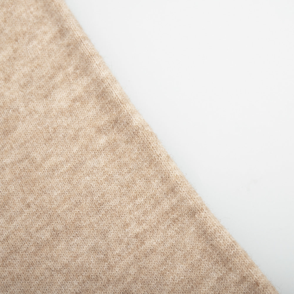 Cross-Border Turtleneck Sweater Set for Women, European and American Style, Autumn and Winter New Loose Casual Thick Knitted Long Pants Set