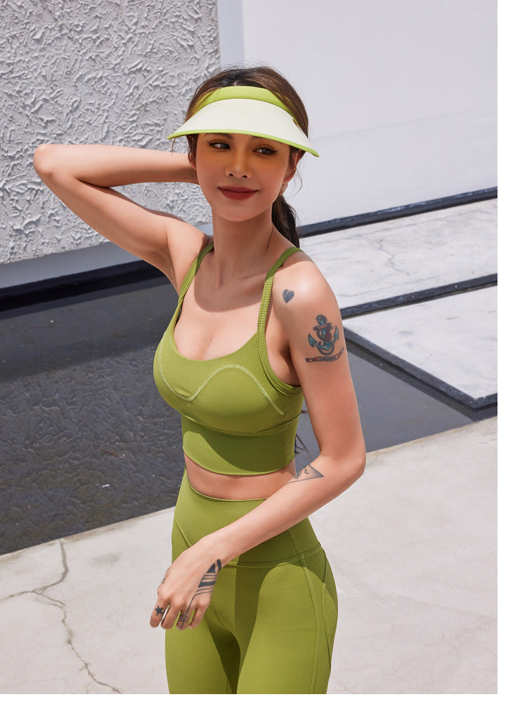 Sultyra High Intensity Gathered Beauty Back Yoga Wear