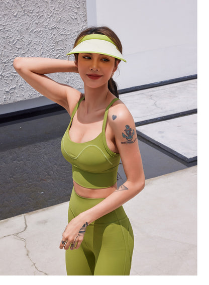 Sultyra High Intensity Gathered Beauty Back Yoga Wear