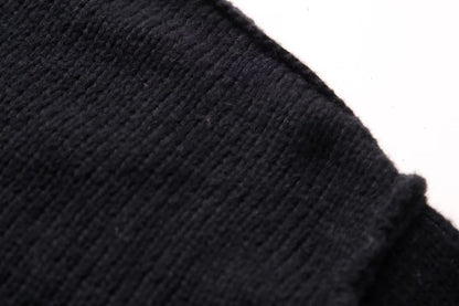 Cross-border Wholesale European and American Women's Clothing2024New Spring and Autumn Season Elegant Round Neck Simple Style Thin Knitted Sweater A34318