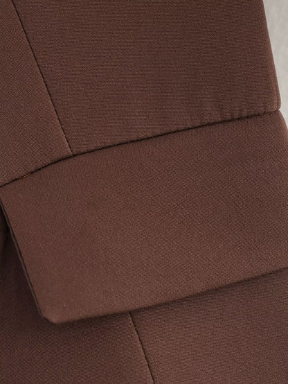 Women's Clothing2025Autumn Balloon Fit Round Neck Short Jacket+Mini Skirt Two Piece Suit B4