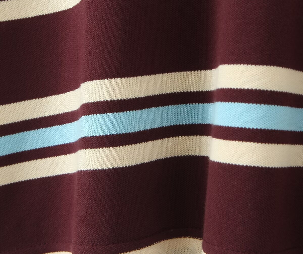 Cross-border European and American Fashion Striped Short Sleeve T Shirt Top+Low Waist Pleated Short Skirt2025Spring New D79551