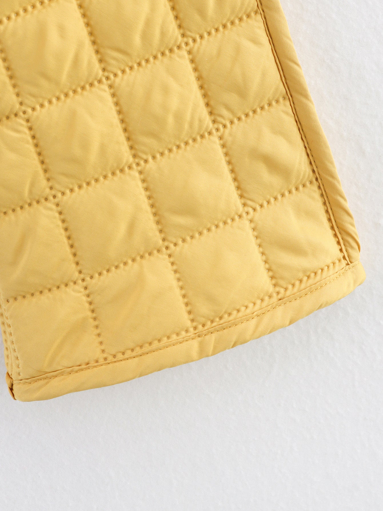 Cross-Border Foreign Trade Women's Clothing2025Winter European and American Style Round Neck Long Sleeve Single-Breasted Plaid Cotton Coat for Women A15064