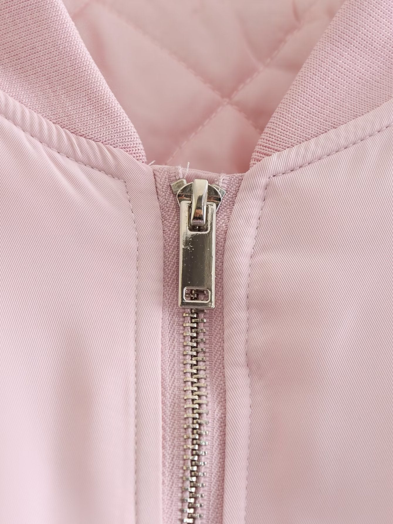 Women's Clothing Wholesale Cross-Border2025Winter European and American Style Baseball Jacket Loose Cotton Coat Women's Outerwear A19518European and American Style