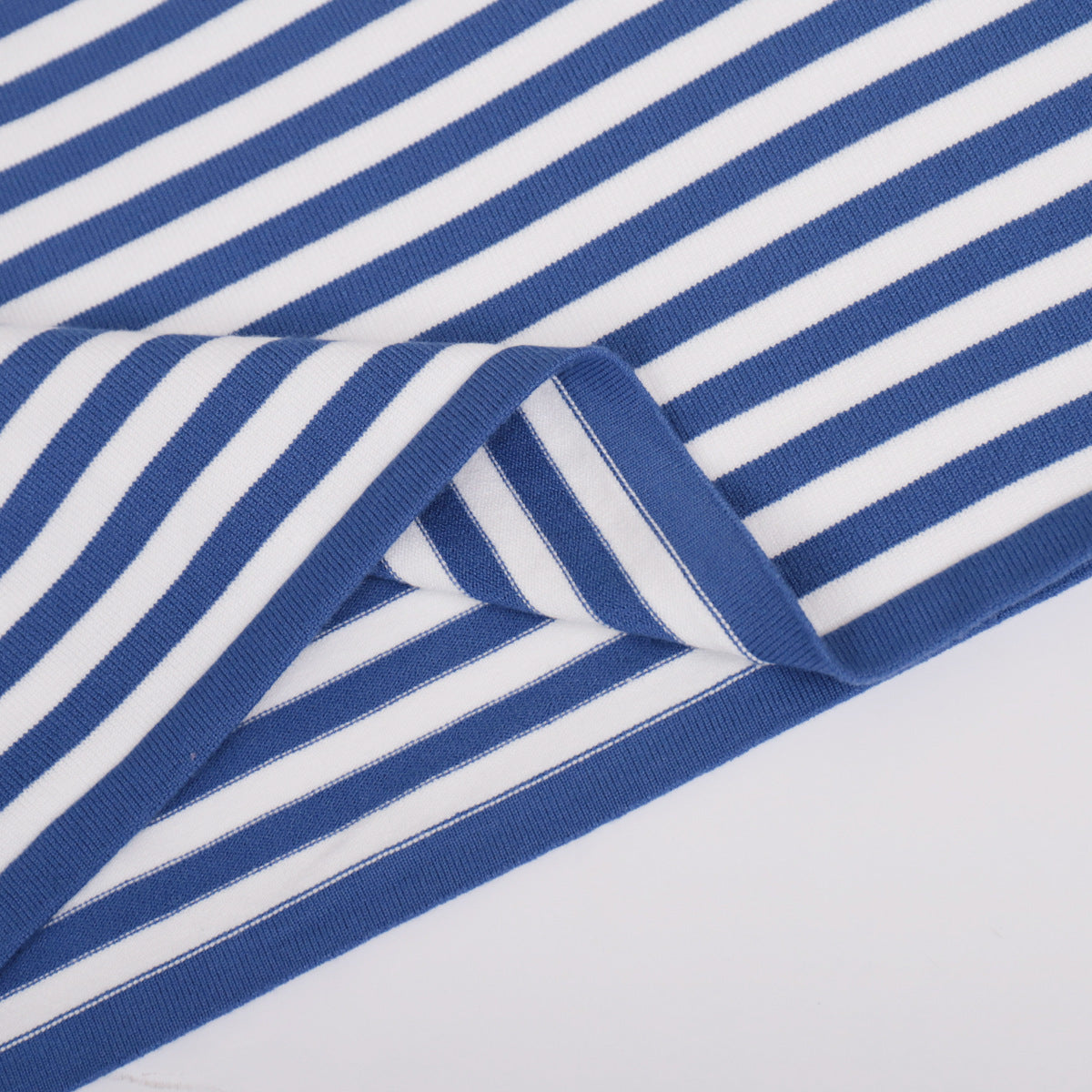 Cross-border Round Neck Knitted Striped Sweater European and American Style2025Spring Versatile Classic Retro Striped Pullover Sweater for Women