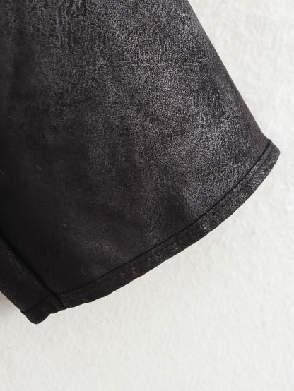 2024Autumn Fashion Turn-Down Collar Three-Color Fur Integrated Long-Sleeve Jacket Coat Cross-Border Amazon Women's Clothing B88788