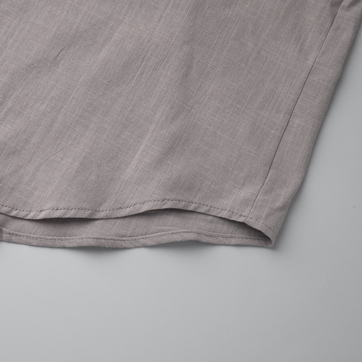 Cross-border pure cotton cardigan long sleeve shorts set2025Spring and summer outerwear simple solid color European and American style casual suit for women