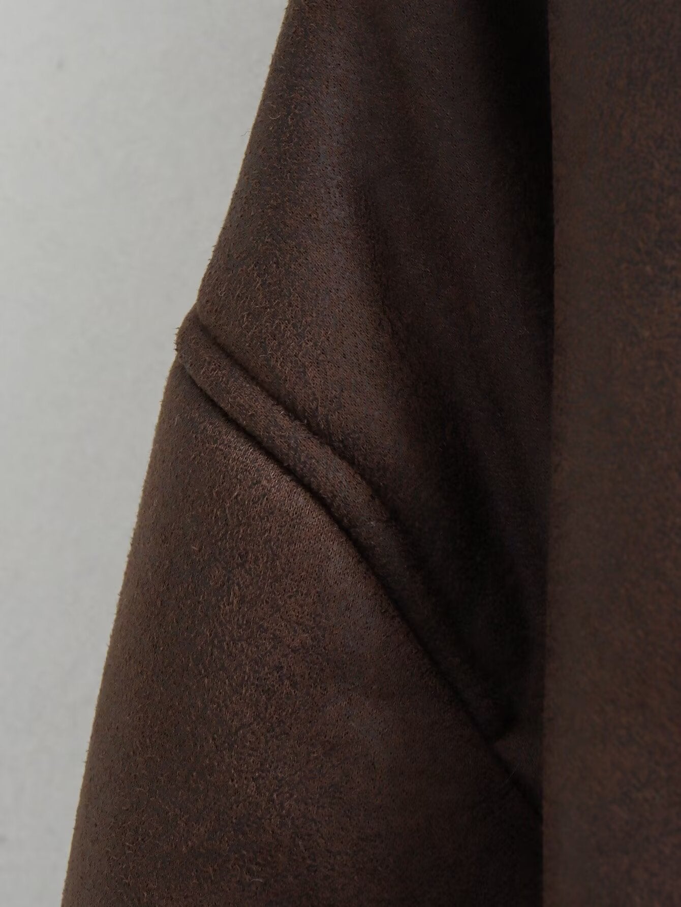 Foreign Trade Women's Clothing Wholesale2025Spring and Autumn New Casual Leather and Fur Integrated Double-Sided Jacket with Turn-Down Collar B88681