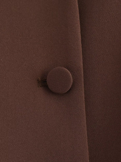 Women's Clothing2025Autumn Balloon Fit Round Neck Short Jacket+Mini Skirt Two Piece Suit B4